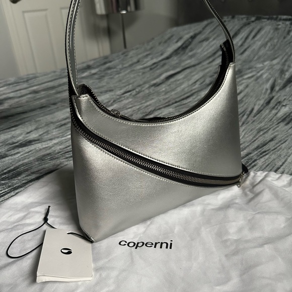 Coperni Metallic Silver Shoulder Bag - Picture 3 of 10